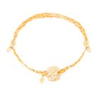 Alex And Ani Path Of Life Precious Threads Bracelet, 14kt Gold Plated