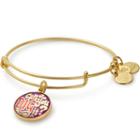 Alex And Ani Can You Dig It Charm Bangle, Shiny Gold Finish