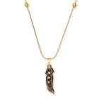 Alex And Ani Feather Expandable Necklace