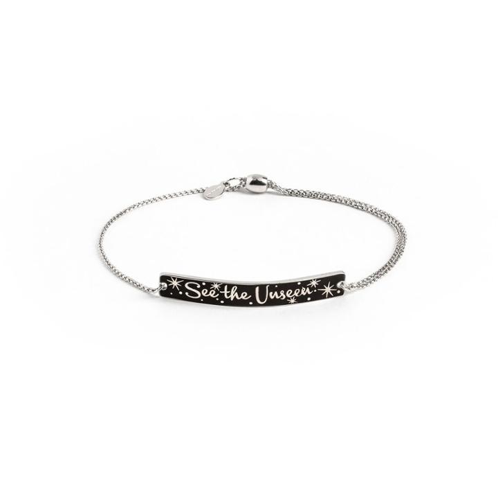 Alex And Ani Disney  See The Unseen Pull Chain Bracelet, Sterling Silver