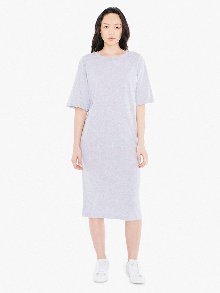 American Apparel Fine Jersey T-shirt Midi Dress