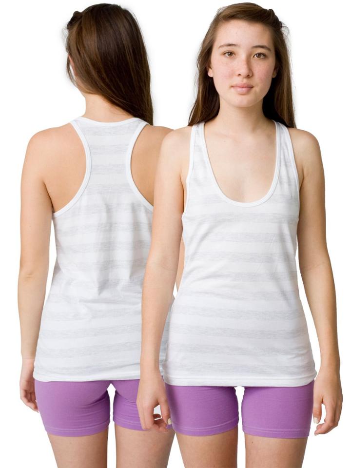 American Apparel Fine Jersey Racerback Tank