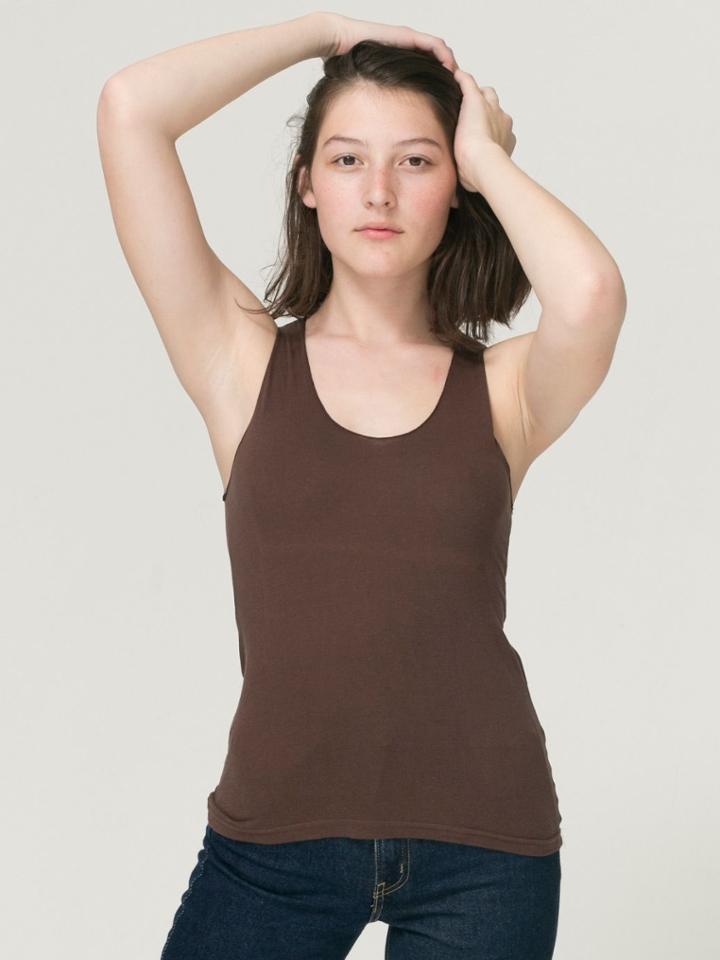 American Apparel Sheer Jersey Racerback Tank