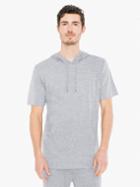 American Apparel Tri-blend Short Sleeve Pullover Hoodie