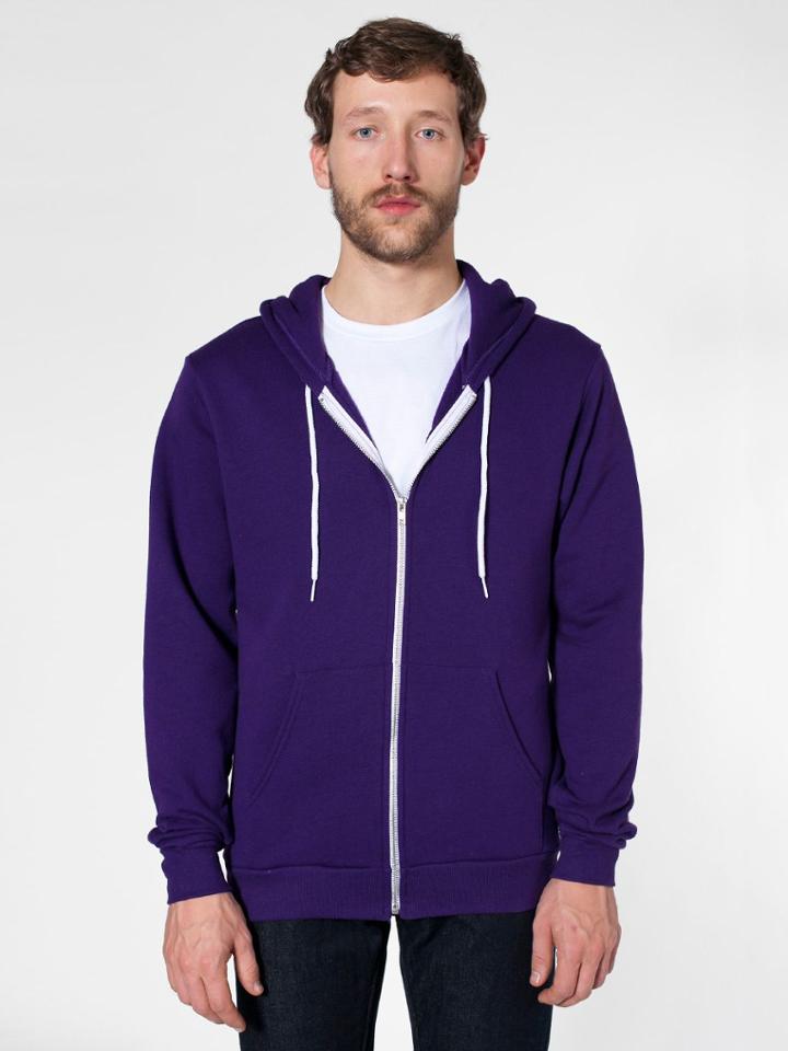 American Apparel Flex Fleece Zip Hoodie