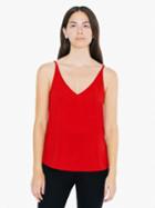 American Apparel V Neck Strappy Cami