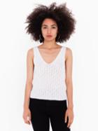 American Apparel Cable Knit Easy Tank