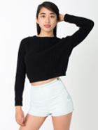 American Apparel Cropped Fisherman Pullover
