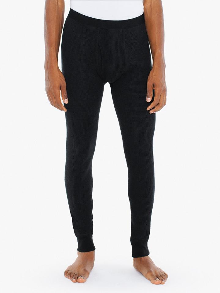 American Apparel Waffle Thermal Long John
