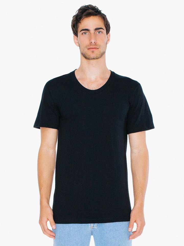 American Apparel Sheer Jersey Loose Crewneck 'summer' T-shirt