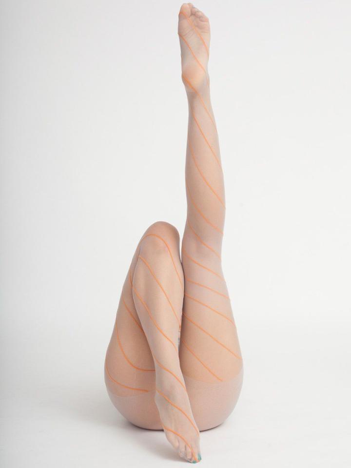 American Apparel Sheer Spiral Pantyhose