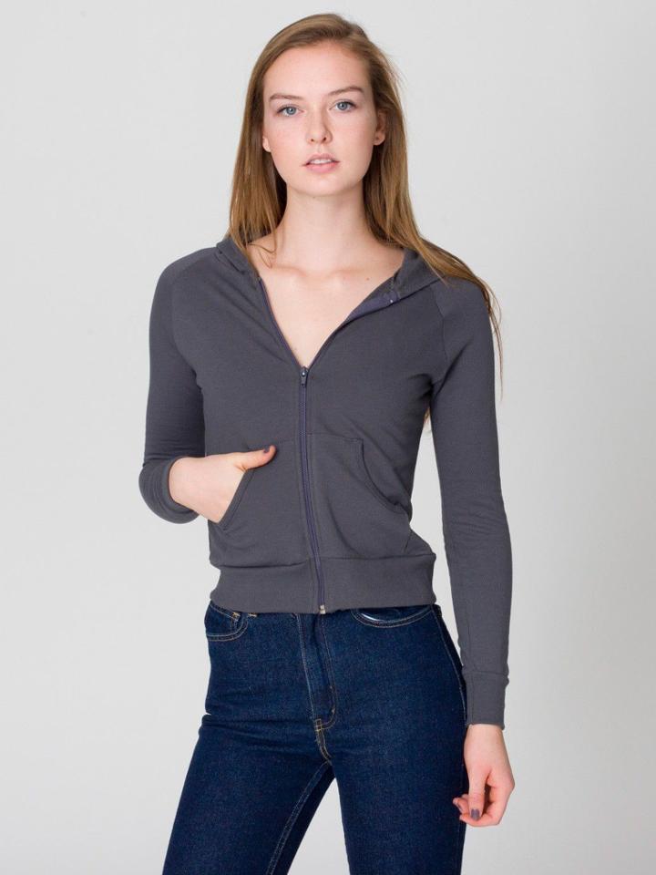American Apparel California Fleece Zip Hoodie