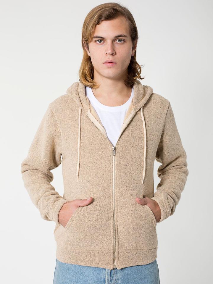 American Apparel Nantucket Fleece Zip Hoodie