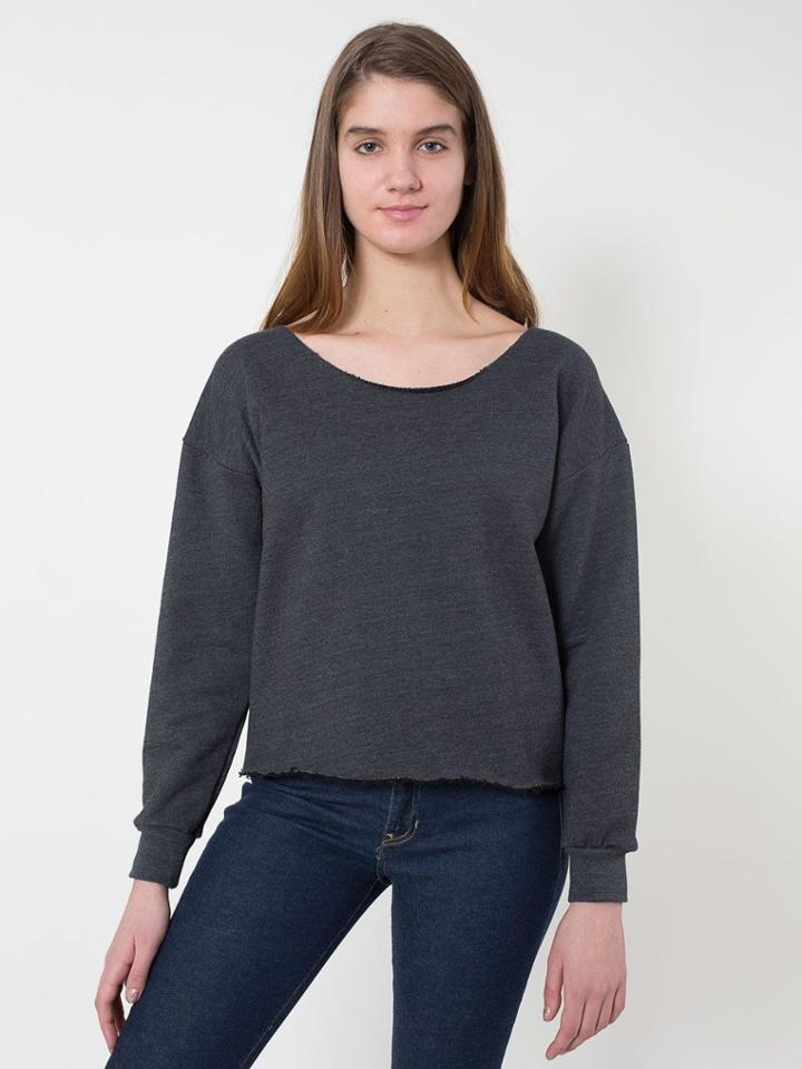 American Apparel Athletic Crop Sweatshirt