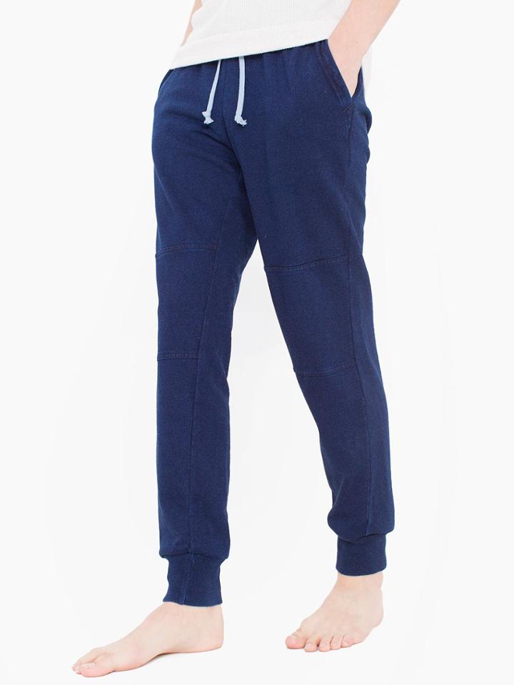 American Apparel Indigo Terry Jogger