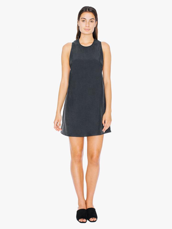 American Apparel Faux Silk Dakota Mini Dress