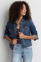 American Eagle Outfitters Ae Super Soft Denim Jacket
