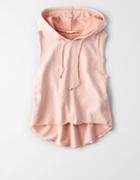 American Eagle Outfitters Don't Ask Why Sleeveless Cropped Hoodie
