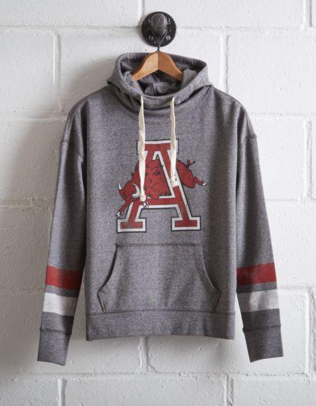 Tailgate Women's Arkansas Cowl Neck Hoodie