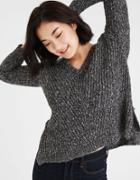 American Eagle Outfitters Ae V-neck Side Zip Pullover