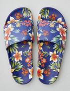 American Eagle Outfitters Slydes Wahiki Floral Slider Sandals