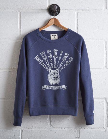 Tailgate Women's Uconn Crew Sweatshirt