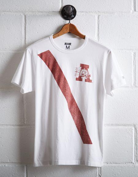 Tailgate Men's Arkansas Razorbacks Stripe T-shirt
