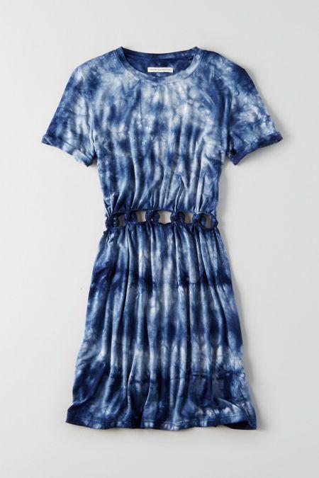 American Eagle Outfitters Ae Soft & Sexy Cutout Dress