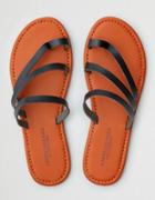 American Eagle Outfitters Toe Ring Asymmetrical Slide Sandal