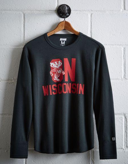 Tailgate Men's Wisconsin Thermal Shirt