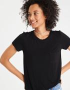 American Eagle Outfitters Ae Soft & Sexy Classic Pocket T-shirt