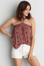American Eagle Outfitters Ae Floral Easy Halter Tank