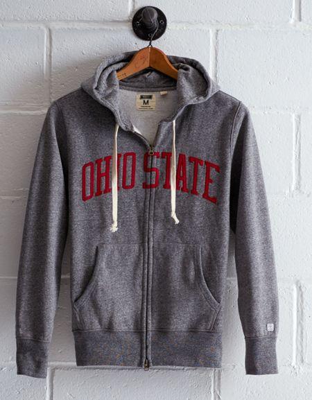 Tailgate Men's Ohio State Zip Hoodie