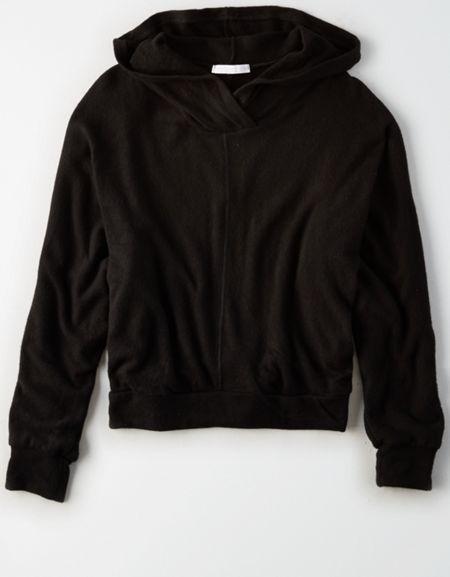 American Eagle Outfitters Don't Ask Why Dolman Sleeve Hoodie