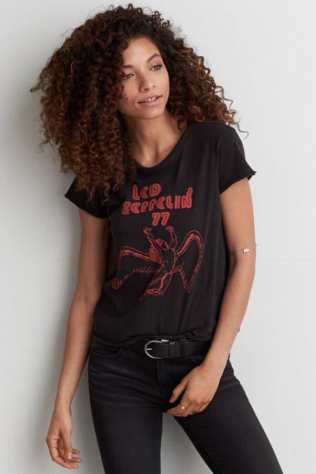 American Eagle Outfitters Ae Led Zeppelin Band T-shirt