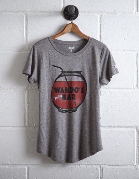 Tailgate Women's Wando's Bar T-shirt