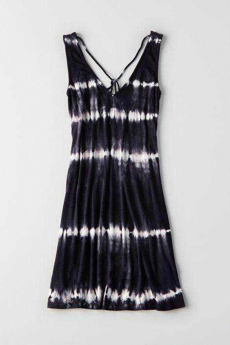 American Eagle Outfitters Ae Soft & Sexy Strappy V-neck Dress