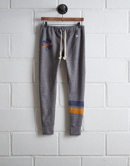 Tailgate Women's Notre Dame Terry Fleece Sweatpant