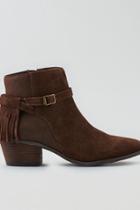 American Eagle Outfitters Ae Fringe Paneled Bootie