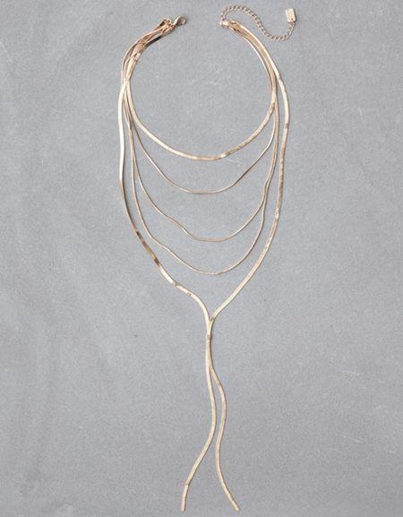 American Eagle Outfitters Ae Chain Layered Necklace