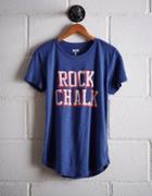 Tailgate Women's Kansas Rock Chalk T-shirt