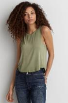 American Eagle Outfitters Ae Boxy Crop Tank
