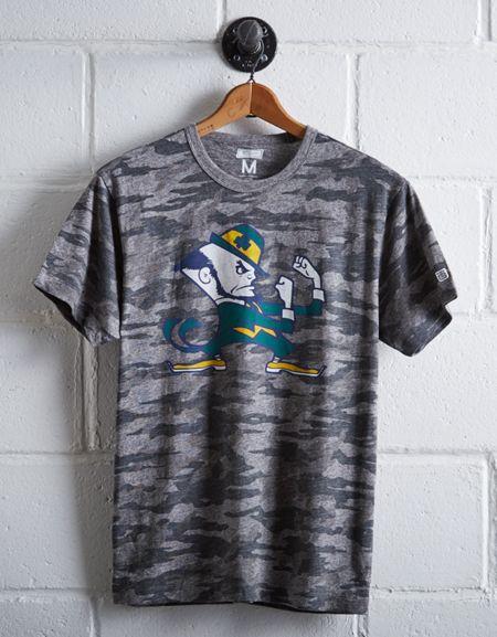Tailgate Men's Camo Notre Dame T-shirt