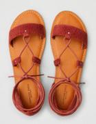 American Eagle Outfitters Ae Corduroy Lace Up Sandal