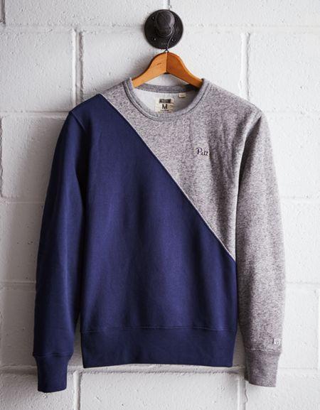 Tailgate Men's Pittsburgh Colorblock Sweatshirt
