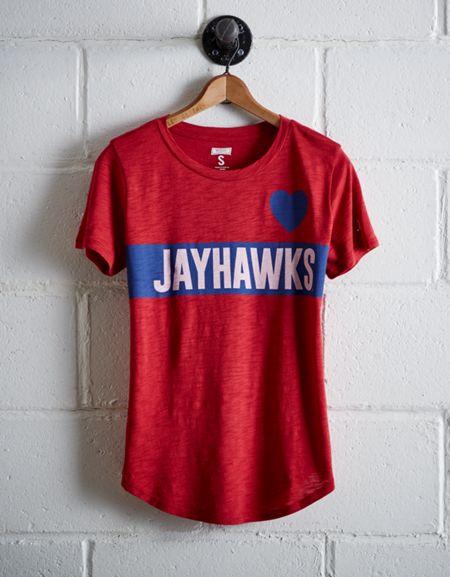 Tailgate Women's Kansas Heart T-shirt