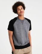 American Eagle Outfitters Ae Classic Short Sleeve Sweatshirt