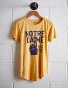 Tailgate Women's Notre Dame Foam Finger T-shirt