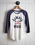 Tailgate Women's Atlanta Braves Baseball Shirt