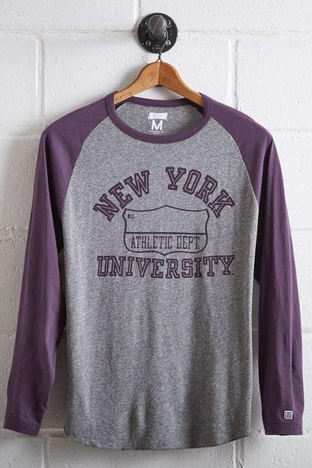 Tailgate Nyu Baseball Shirt